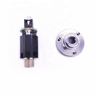 Piezo-Tonabnehmer-Set für Akustikgitarre, Endpin-Jack-Piezo-Tonabnehmer mit Ausgangsbuchse und Befestigungsschrauben für Folk-Gitarre