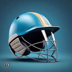 Casque de cricket de qualité supérieure en acier titane avec logo et couleur personnalisés - Product Image 4