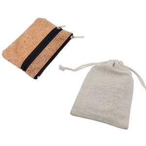 Boshiho Cork Zipper Pouch Keychain Mini <b>Purse</b> - Product Image 2