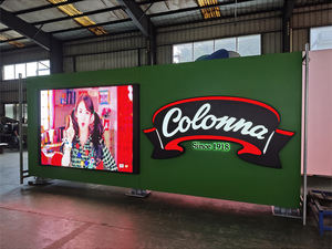 Panneau publicitaire numérique LED couleur pour station-service, affichage des prix du carburant, écran numérique extérieur, panneau publicitaire sur poteau, panneau logo extérieur, panneau monument. - Product Image 2