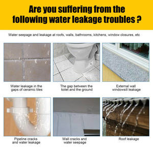 Sellador Impermeable Jaysuing (30g con Brocha) para Baño y Cocina, Reparación de Fugas en Paredes Exteriores, Sin Necesidad de Romper - Product Image 3