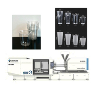 Machine de moulage par injection horizontale entièrement électrique ES380 à haute productivité pour PC/PA/HDPE/PET/PP avec moteur de pompe PLC
