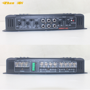 Amplificadores de Audio para Automóvil de 12 V de Potencia Profesional de Fábrica Directa, 4*55 W RMS, 4 Canales, Clase AB - Product Image 3
