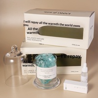 Pierres Diffuseuses en Cristal pour Huiles Essentielles d'Aromathérapie, Parfum Durable Sans Flamme pour la Maison et l'Intérieur