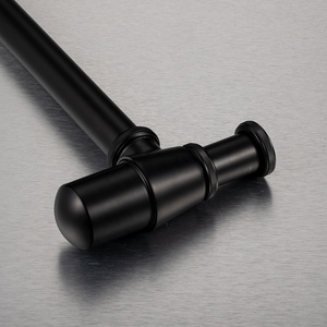Lavello a <span class=keywords><strong>sifone</strong></span> in ottone nero opaco lavello filtro per <span class=keywords><strong>bagno</strong></span> <span class=keywords><strong>sifone</strong></span> Anti intasamento lavello da cucina filtro per scarico dell'acqua - Product Image 6