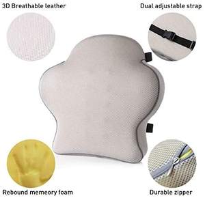 Coussin <span class=keywords><strong>de</strong></span> soutien lombaire en mousse à mémoire <span class=keywords><strong>de</strong></span> forme oreiller <span class=keywords><strong>de</strong></span> Gel <span class=keywords><strong>de</strong></span> refroidissement pour siège <span class=keywords><strong>de</strong></span> voiture <span class=keywords><strong>chaise</strong></span> <span class=keywords><strong>de</strong></span> <span class=keywords><strong>bureau</strong></span> soutien du <span class=keywords><strong>dos</strong></span> Correction <span class=keywords><strong>de</strong></span> la Posture - Product Image 3