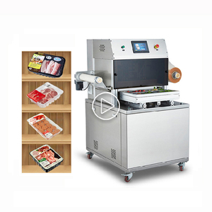 Máquina Selladora de Bandejas al Vacío Automática DQ305L-E, Máquina Selladora de Bandejas con Gas - Product Image 1