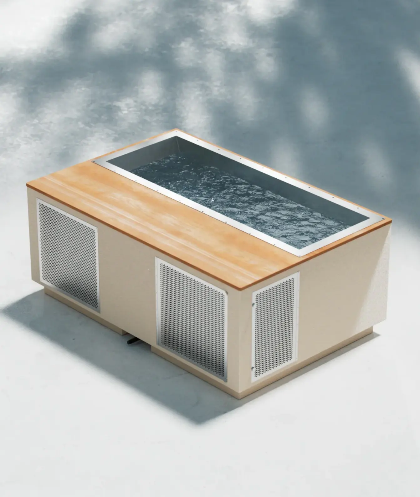 コールドプランジプール屋外療法浴槽用カスタマイズメーカー直販アイスバス浴槽
