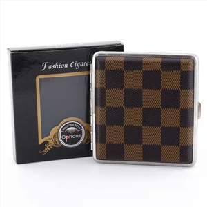 Vente en gros de porte-cartes personnalisés, 20 pièces, étui à cigarettes avec clip métallique, étui à cigarettes automatique - Product Image 2