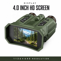 Портативное устройство ночного видения 48 МП и 4K UHD, 16 часов автономной работы, для полноцветного просмотра и обеспечения безопасности