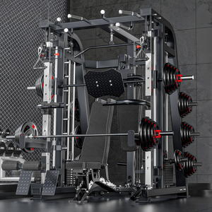 Machine Smith multifonctionnelle, rack de musculation, équipement de gym commercial et domestique, entraînement des jambes, musculation, <span class=keywords><strong>fitness</strong></span> - Product Image 1
