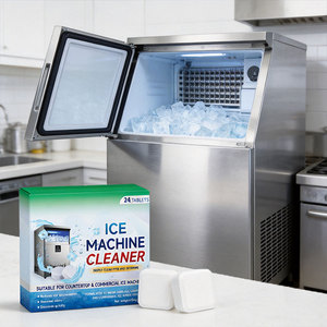 Tablettes nettoyantes et détartrantes universelles pour machines à glaçons – Solution de nettoyage en profondeur pour toutes les machines à glaçons commerciales, industrielles et domestiques - Product Image 1