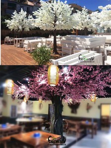 Lớn Vòng Hoa Giả Cây Nhân Tạo Hoa Anh Đào Cho Đám Cưới Trung Tâm Thanh Lịch Đám Cưới Trang Trí Sản Phẩm - Product Image 5