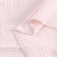 100 coton gaze tissu confortable coton crêpe matériel Double couche coton tissu pour pyjamas bébé vêtements