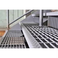 Modernes Design Außen-Treppe aus Verzinktem Stahl mit Feuerbeständiger Konstruktion, Schraubmontage und 5-Jahres-Garantie für Villennutzung