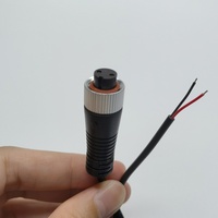 Conector de sensor M12 personalizado OEM ODM 2 pines un código hembra recto montaje de cable de aviación extensión arnés de cables para automatización