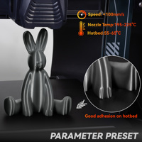 TINMORRY Filament d'imprimante 3D 1.75mm Filament PETG écologique PLA/ABS/PETG/ASA/TPU 1KG/ROLL tiges en plastique soie PLA