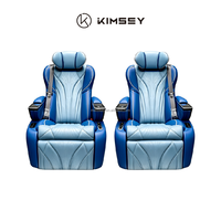 Siège passager VIP modifié en cuir électrique personnalisé JS02A KIMSEY pour Toyota Alphard Vellfire Sienna Granvia