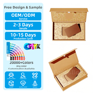 Caja Magnética Personalizada de Cartón Rígido, Empaque de Alta Gama para Tarjetas de Presentación, Marca Corporativa, Oficina Ejecutiva, Profesional y de Lujo - Product Image 2