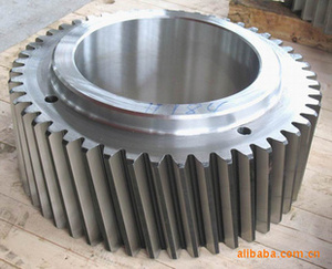 Engrenage droit en acier forgé de grande taille ISO 9001 Engrenage planétaire Moulage grand engrenage hélicoïdal - Product Image 4