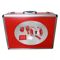 Kit d'évacuation d'urgence incendie 6 en 1 : hache de pompier/extincteur/couverture anti-feu/masque anti-feu 2 pièces/gants en coton