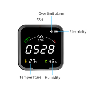 와이파이 2022 미니 휴대용 Ndir <span class=keywords><strong>Co2</strong></span> 이산화탄소 감지기 <span class=keywords><strong>Co2</strong></span> 미터 센서 모니터 공기 품질 모니터 - Product Image 3