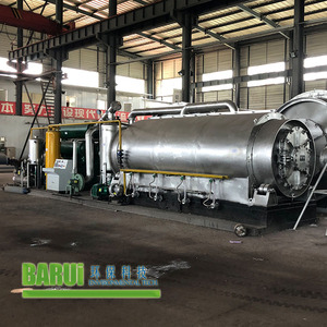 Nhỏ Pyrolysis Máy Xe Tải Nạp Loại Sử Dụng Nhà Máy Tái Chế Lốp Để Nhiên Liệu Dầu - Product Image 2