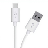 Câble Micro USB à charge rapide 2A avec logo personnalisé en PVC TPE, longueur 1m, compatible voiture, pour téléphones mobiles Android, conducteur en cuivre pur