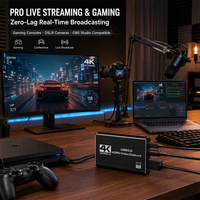 Carte de capture vidéo HDMI 4K 30Hz 1080P 60FPS USB3.0 HDCP 2.2, dispositif d'enregistrement pour diffusion en direct, enseignement