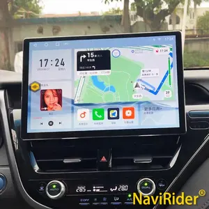13.3 pollici 2K schermo Android auto multimediale lettore Video per TOYOTA Camry 2021 2022 ibrido JBL Stereo di navigazione Wireless Carplay