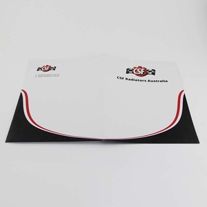 Top qualité nouveau Design bas quantité minimale de commande papier dossier imprimé papier dossier - Product Image 1