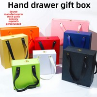 Populaire Ins Satchel Gift Set Factory Vente en gros Festival de la mi-automne Emballage dossiers en carton estampillé matériaux recyclés