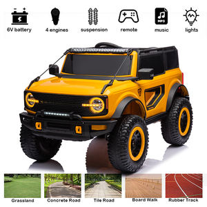Voiture électrique 12V pour enfants, grande taille, jouet pour enfants <span class=keywords><strong>avec</strong></span> télécommande <span class=keywords><strong>parentale</strong></span>, 4 roues pour garçons et filles de 3 à 12 ans, jeu en plein air - Product Image 2