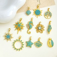 Pendentif de collier DIY polyvalent Shell Star Fashion, accessoire estival haut de gamme au toucher frais