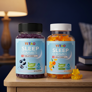 Compléments alimentaires pour le sommeil, véganes et sans additifs, non addictifs, favorisent un endormissement naturel, réduisent le stress et apaisent. - Product Image 4