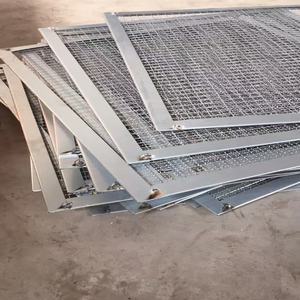 टिकाऊ स्टेनलेस स्टील के तार कपड़े एंटी-क्लोजिंग लॉक रोल 4-10 मीश कर्ड वायर मेष स्क्रीन - Product Image 6