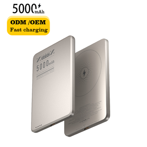 Mini Power Bank da 5000mAh ad Alta Capacità <span class=keywords><strong>con</strong></span> Display LED e Uscita 20W, <span class=keywords><strong>Ricarica</strong></span> <span class=keywords><strong>Wireless</strong></span> Portatile per Telefono, Promozionale - Product Image 1