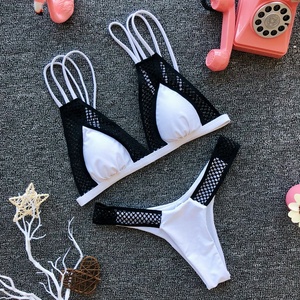 Alta calidad Vikinis De Mujer Sexy Mini Tanga Bikini De malla traje De baño - Product Image 6