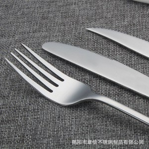 Sử dụng rộng rãi các mặt hàng nhà bếp bằng thép không gỉ-Muỗng dao và nĩa đặt - Product Image 4