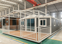 Offre Spéciale 20/40 Maison Conteneur de Luxe Préfabriquée Extensible Maison Modulaire Moderne Maison Conteneur Pliante