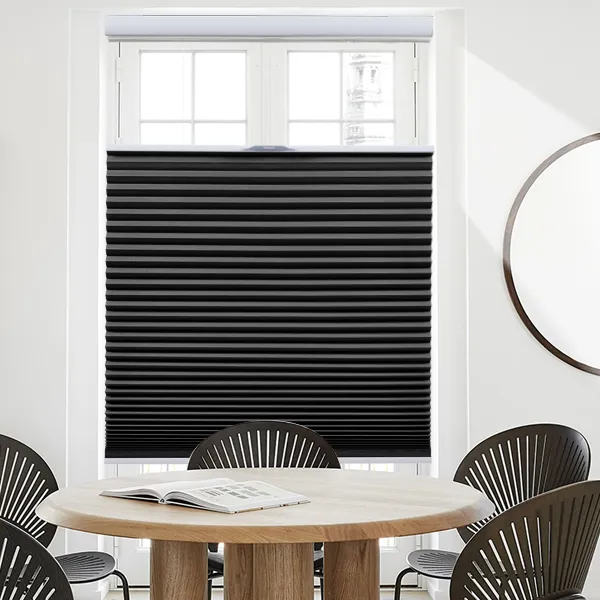 Factory Directly Top Down Bottom Up Cellular Shades Cordless House Black Window Blinds