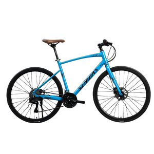<span class=keywords><strong>Bicicleta</strong></span> <span class=keywords><strong>de</strong></span> <span class=keywords><strong>carretera</strong></span> <span class=keywords><strong>de</strong></span> aleación <span class=keywords><strong>de</strong></span> aluminio <span class=keywords><strong>de</strong></span> velocidad variable 700C con freno <span class=keywords><strong>de</strong></span> disco doble y <span class=keywords><strong>manillar</strong></span> <span class=keywords><strong>recto</strong></span> para hombres y mujeres adultos - Product Image 5