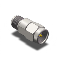 Adaptador SMA Macho a SMA Hembra de Precisión, Bajo VSWR, Baja Pérdida de Inserción, Conector Coaxial RF de CC-27GHz para Microondas