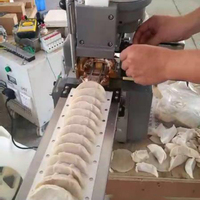 Machine à Dumplings Japonais Semi-Automatique, Machine à Fabriquer des Raviolis Japonais, Machine à Samosa, Machine à Empanadas Cuites à la Vapeur