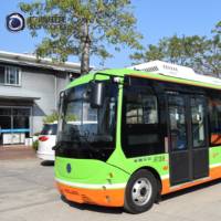 Microbús Eléctrico Automático con Volante a la Izquierda, 6 Metros de Longitud, 11-20 Asientos, 19 Plazas de Capacidad Máxima, 69 km/h, 440 km de Autonomía, Autobús CAN Inteligente
