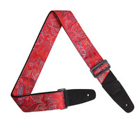 Melede Vintage Classic Fabric Acoustic Guitar Strap High Quality Fashion Pick Electric Guitars Bass Custom Logo Black 2x52