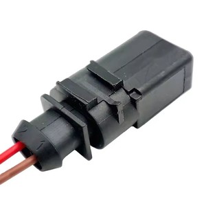 Conector de arnés de cableado automotriz macho de 2 pines y 3,5mm 1J0973722 8D0973822 enchufe de bocina eléctrica 1J0 973 <span class=keywords><strong>722</strong></span> 1717692-1 8D0 973 822 - Product Image 3