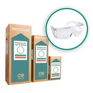 Lunettes de sécurité professionnelles en plastique - Product Image 2