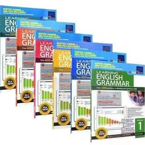 สมุดงานการเรียนรู้ไวยากรณ์<span class=keywords><strong>ภาษา</strong></span>อังกฤษ SAP G1-G6 สำหรับโรงเรียนประถมศึกษา ชุดสื่อการ<span class=keywords><strong>สอน</strong></span><span class=keywords><strong>ภาษา</strong></span>อังกฤษ ปกอ่อน พิมพ์ดิจิทัล - Product Image 1