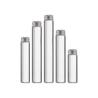 Tube en plastique transparent PET sans BPA 60ml-Gamme 125ml avec couvercle argenté pour emballage de bonbons et de sodas-par le fabricant